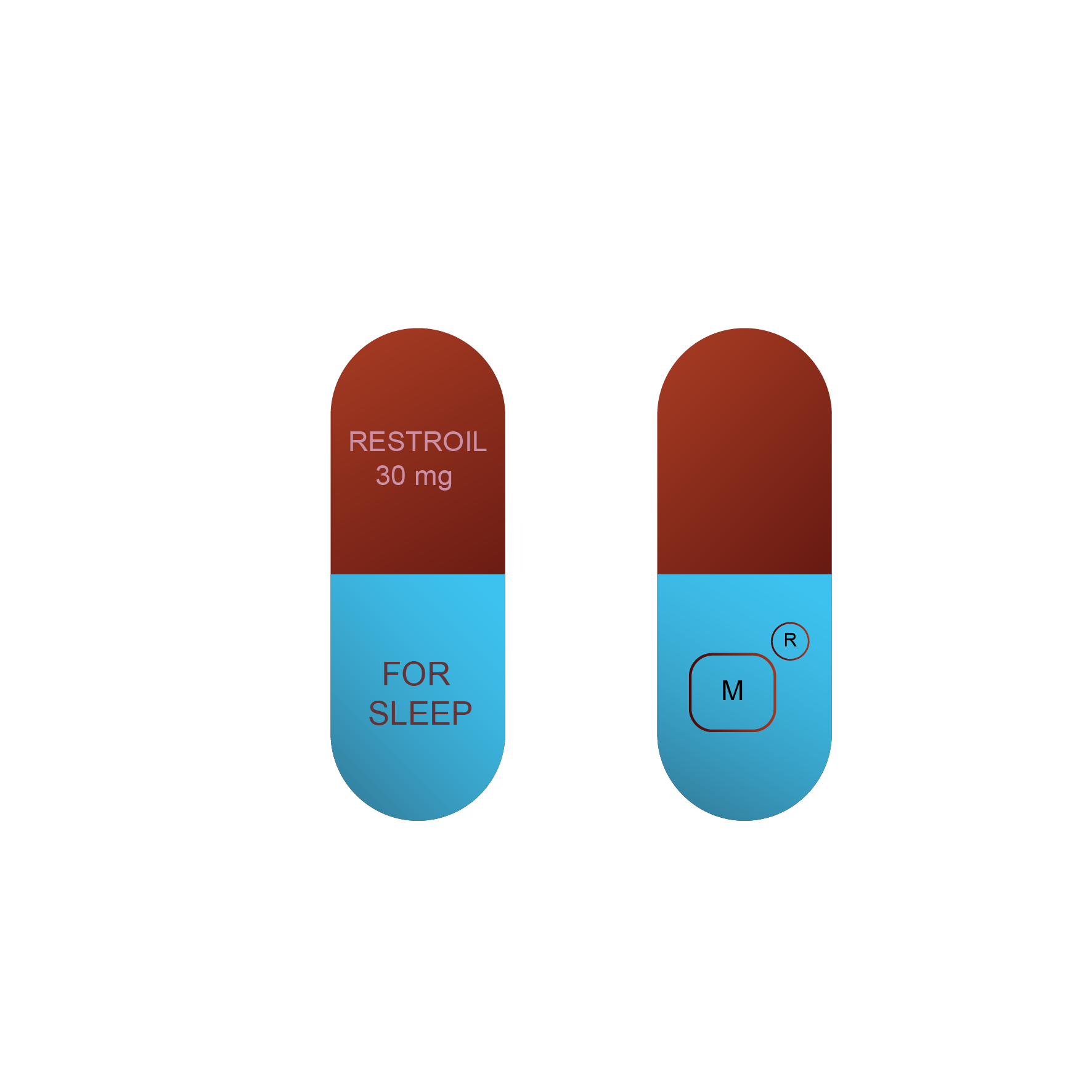 Fluoxetine en oxazepam